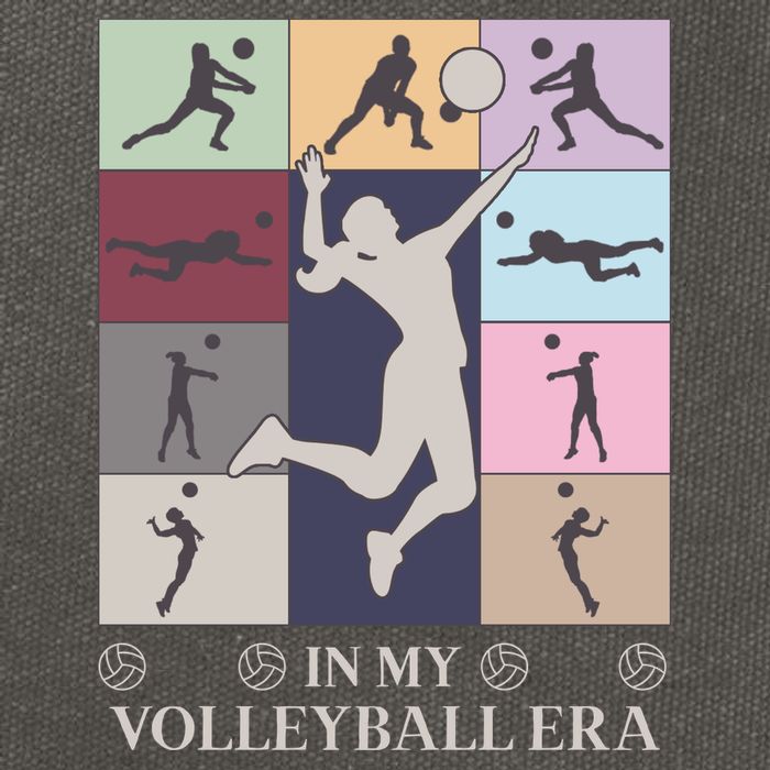 In My Volleyball Era Cotton Canvas Backpack