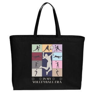 In My Volleyball Era Cotton Canvas Jumbo Tote