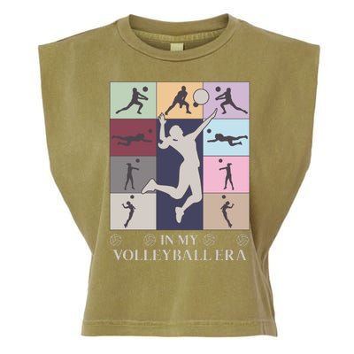 In My Volleyball Era Garment-Dyed Women's Muscle Tee