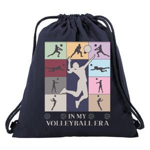 In My Volleyball Era Drawstring Bag