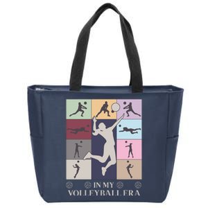 In My Volleyball Era Zip Tote Bag