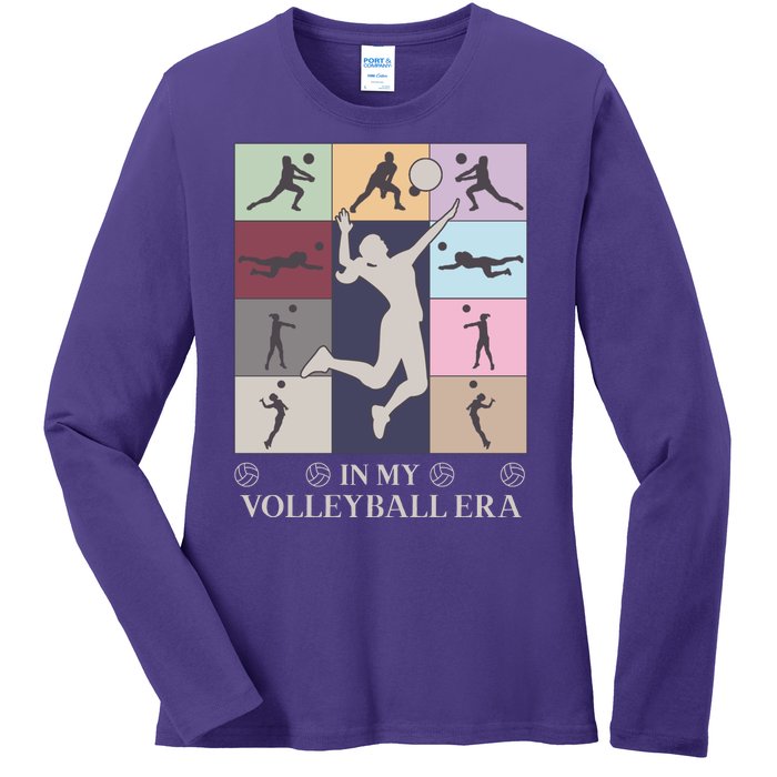 In My Volleyball Era Ladies Long Sleeve Shirt