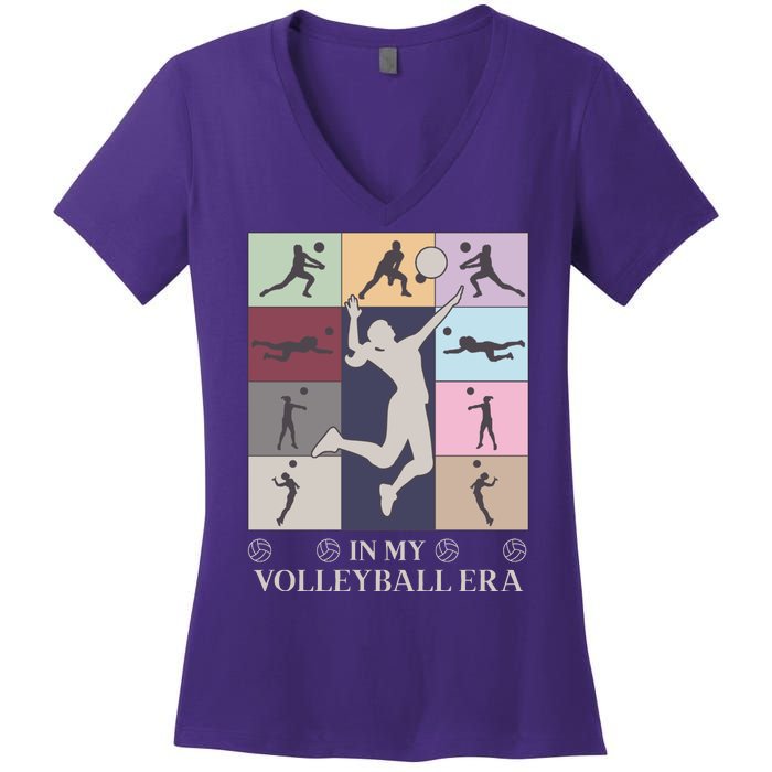 In My Volleyball Era Women's V-Neck T-Shirt