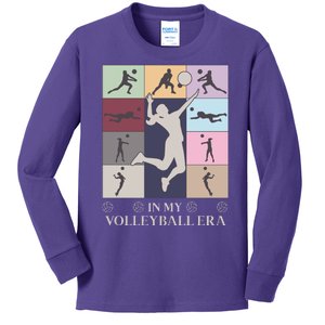 In My Volleyball Era Kids Long Sleeve Shirt