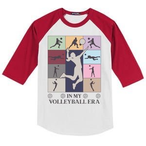 In My Volleyball Era Kids Colorblock Raglan Jersey