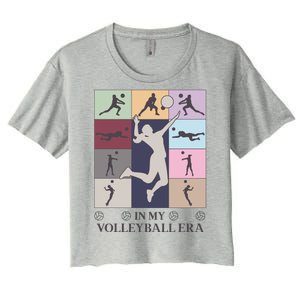 In My Volleyball Era Women's Crop Top Tee