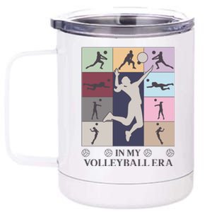 In My Volleyball Era 12 oz Stainless Steel Tumbler Cup