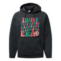 In My Very Merry Assistant Principal Era Groovy Christmas Performance Fleece Hoodie