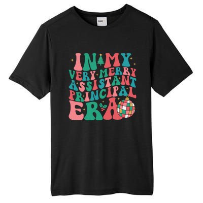 In My Very Merry Assistant Principal Era Groovy Christmas Tall Fusion ChromaSoft Performance T-Shirt