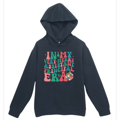 In My Very Merry Assistant Principal Era Groovy Christmas Urban Pullover Hoodie