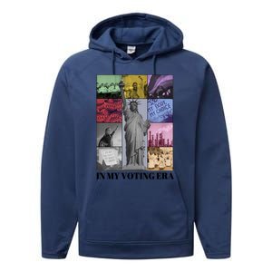 In My Voting Era Presidential Election 2024 Harris Walz Performance Fleece Hoodie