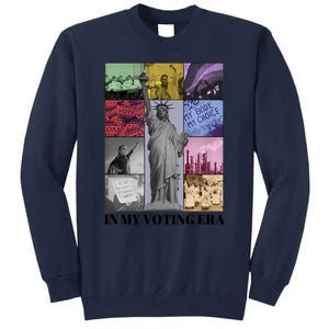 In My Voting Era Presidential Election 2024 Harris Walz Tall Sweatshirt