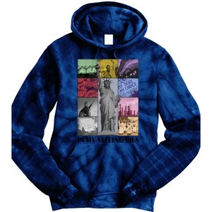 In My Voting Era Presidential Election 2024 Harris Walz Tie Dye Hoodie