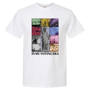 In My Voting Era Presidential Election 2024 Harris Walz Garment-Dyed Heavyweight T-Shirt