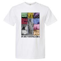 In My Voting Era Presidential Election 2024 Harris Walz Garment-Dyed Heavyweight T-Shirt