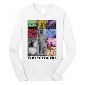 In My Voting Era Presidential Election 2024 Harris Walz Long Sleeve Shirt