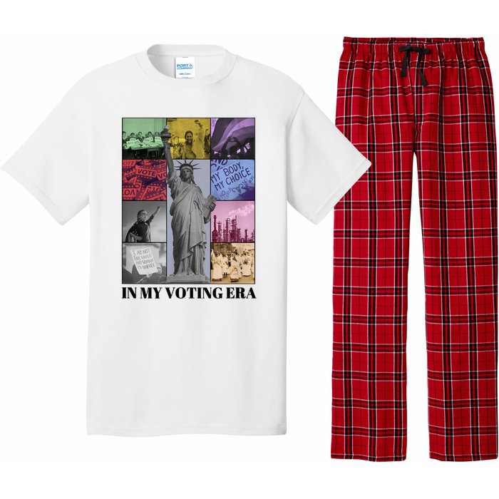 In My Voting Era Presidential Election 2024 Harris Walz Pajama Set