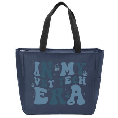 In My Vet Tech Era Funny Zip Tote Bag