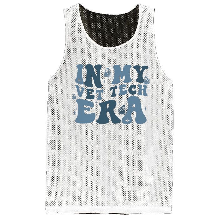 In My Vet Tech Era Funny Mesh Reversible Basketball Jersey Tank