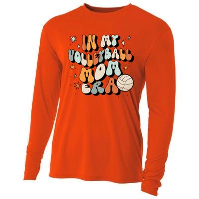 In My Volleyball Mom Era Volleyball Meaningful Gift Cooling Performance Long Sleeve Crew