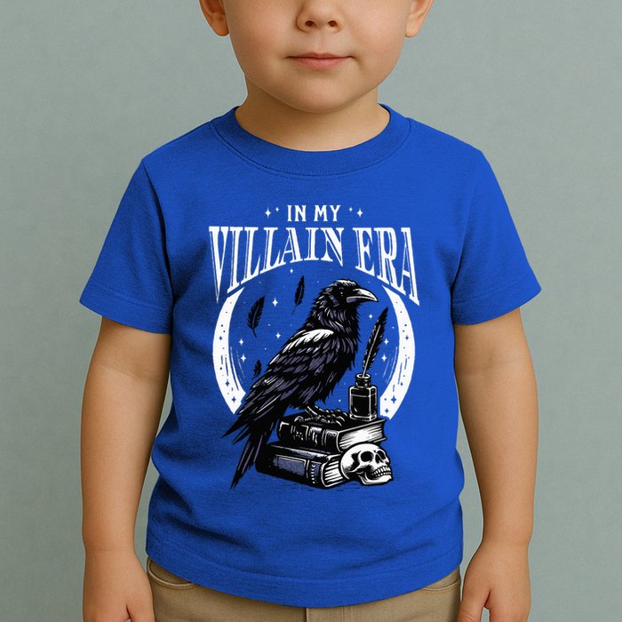 In My Vill.Ain Er.A M.Orally G.Rey Bo.Oks No.Vel L.Over Boo.Kworm Toddler T-Shirt