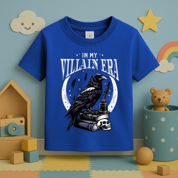 In My Vill.Ain Er.A M.Orally G.Rey Bo.Oks No.Vel L.Over Boo.Kworm Toddler T-Shirt