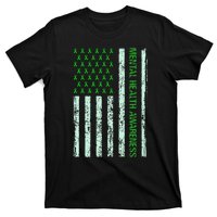 In May We Wear Green Mental Health Awareness Month T-Shirt