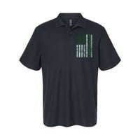 In May We Wear Green Mental Health Awareness Month Softstyle Adult Sport Polo