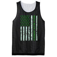 In May We Wear Green Mental Health Awareness Month Mesh Reversible Basketball Jersey Tank