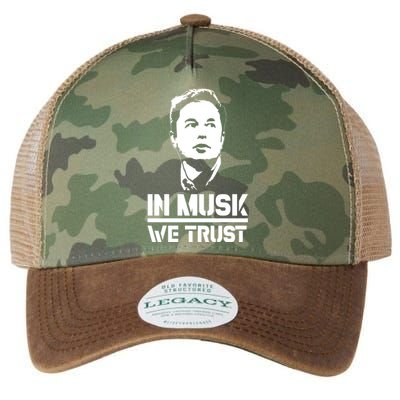 In Musk We Trust Elon Musk Legacy Tie Dye Trucker Hat