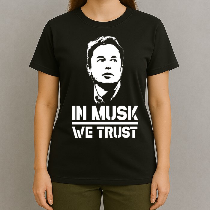 In Musk We Trust Elon Musk T-Shirt