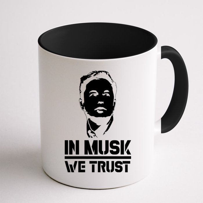 In Musk We Trust Elon Musk Mug