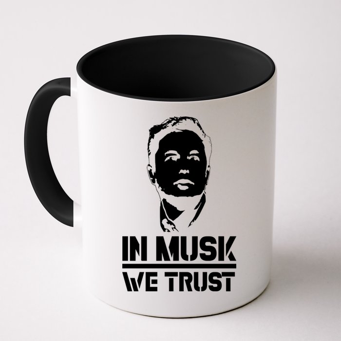 In Musk We Trust Elon Musk Mug