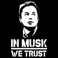 In Musk We Trust Elon Musk Kids T-Shirt