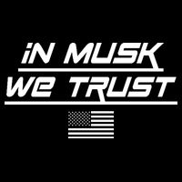 In Musk We Trust USA Flag Elon Funny Backpack