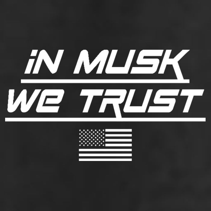 In Musk We Trust USA Flag Elon Funny Adult Drive Performance Visor