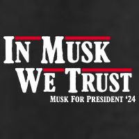 In Musk We Trust Musk For President 2024 Adult Drive Performance Visor