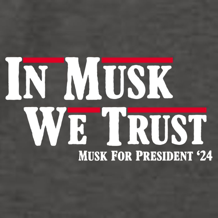 In Musk We Trust Musk For President 2024 Vector Backpack
