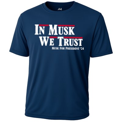 In Musk We Trust Musk For President 2024 Performance Shirt
