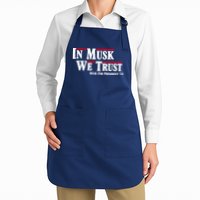 In Musk We Trust Musk For President 2024 Apron