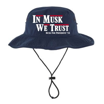 In Musk We Trust Musk For President 2024 Legacy Cool Fit Booney Bucket Hat