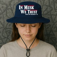 In Musk We Trust Musk For President 2024 Bucket Hat