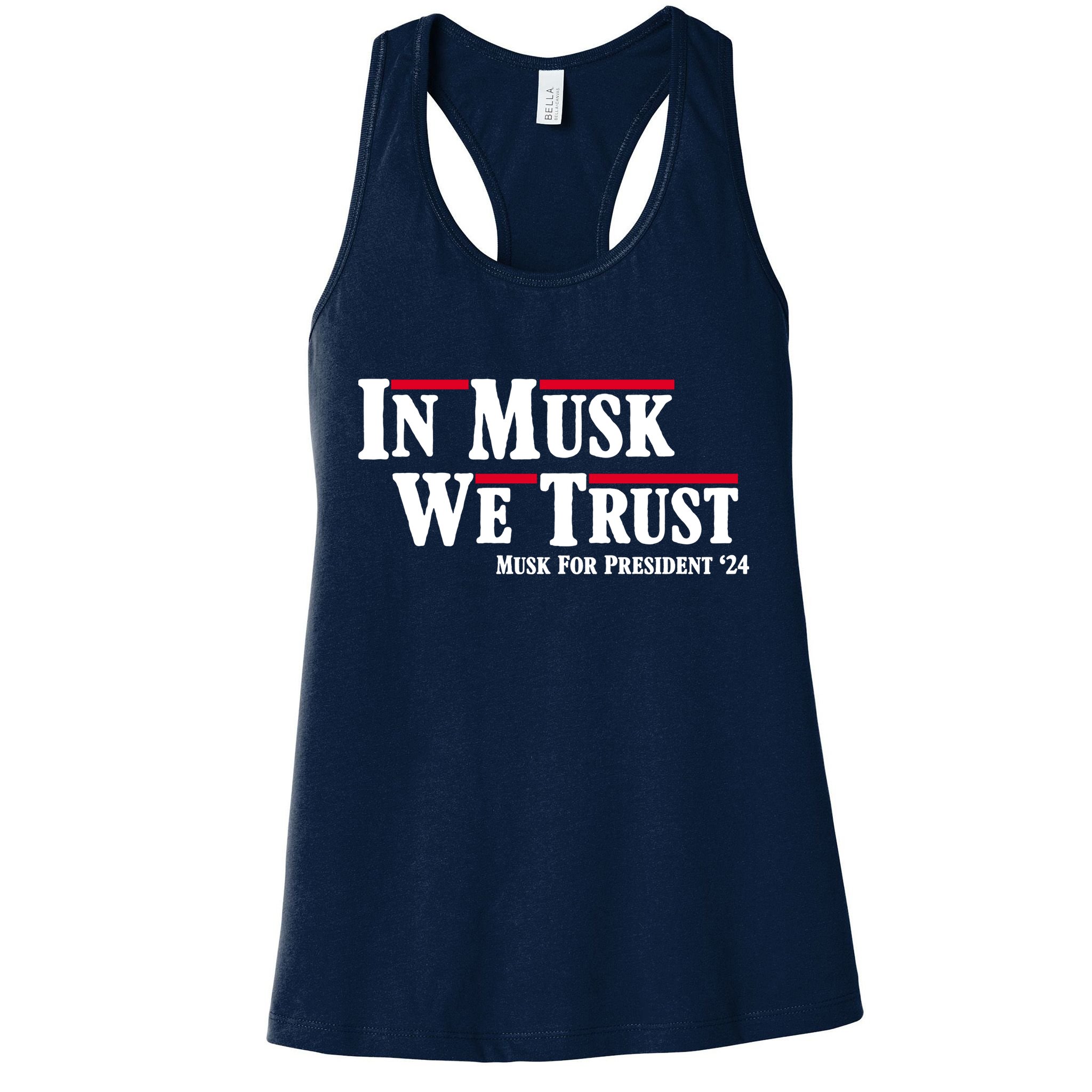 In Musk We Trust Musk For President 2024 Womens Tank Top