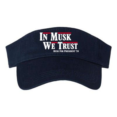 In Musk We Trust Musk For President 2024 Visor