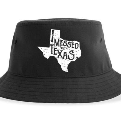 I Messed With Texas Dont Mess With This Texan Sustainable Bucket Hat
