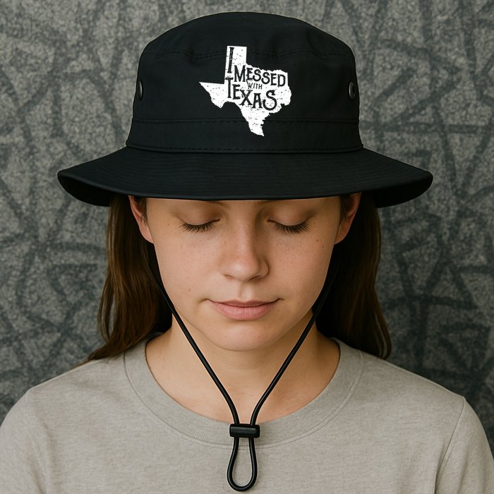 I Messed With Texas Dont Mess With This Texan Bucket Hat