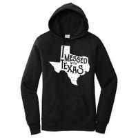 I Messed With Texas Dont Mess With This Texan Women's Pullover Hoodie