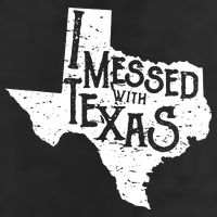 I Messed With Texas Dont Mess With This Texan Crop Fleece Hoodie