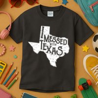 I Messed With Texas Dont Mess With This Texan Kids T-Shirt