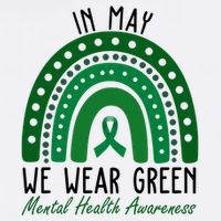 In May We Wear Green For Mental Health Awareness Hoodie